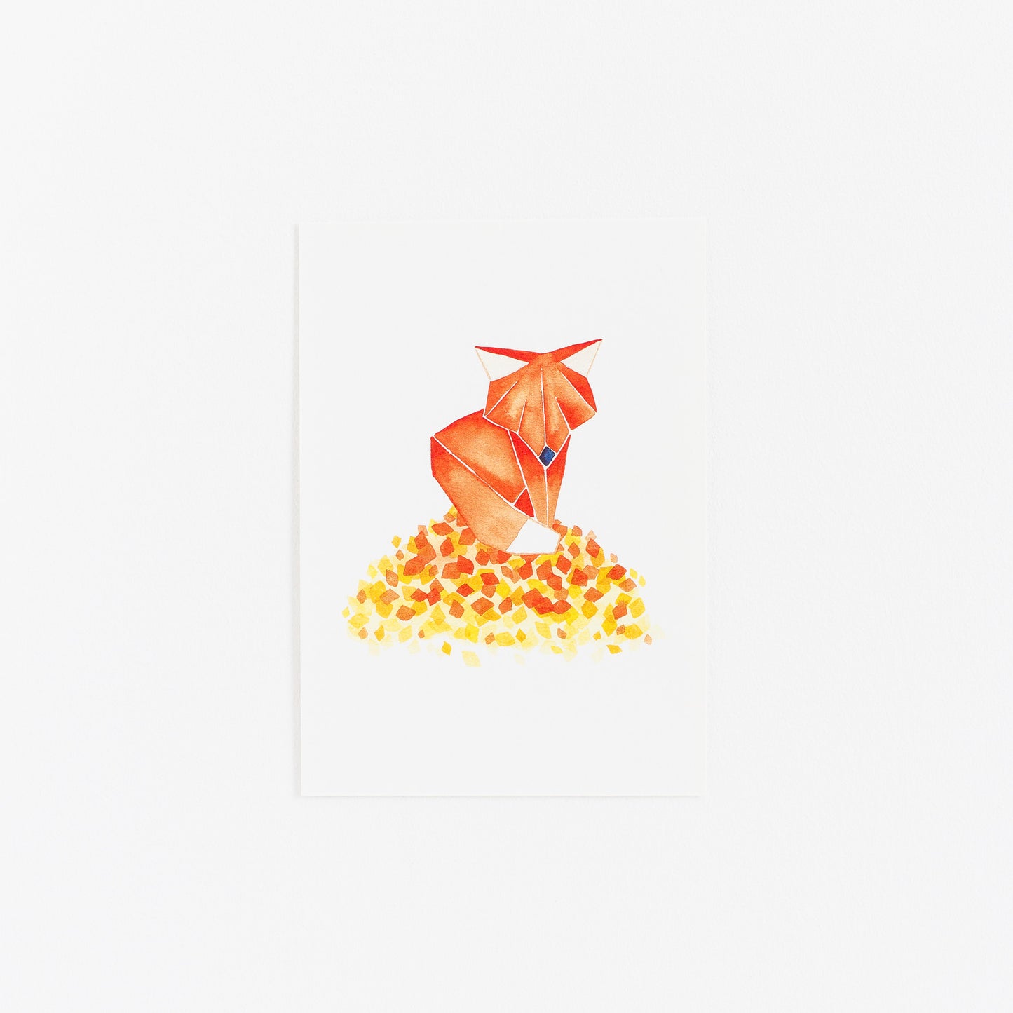 ORIGAMI AUTUMN FOX