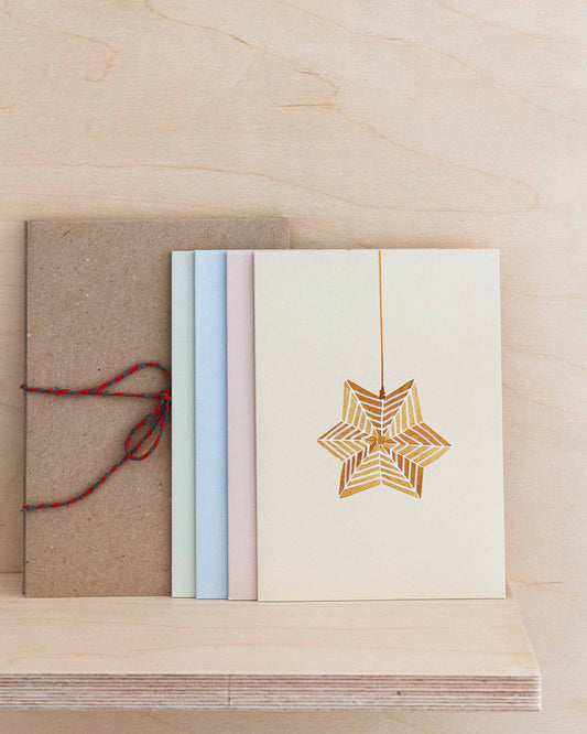 ORIGAMI ORNAMENTS - HOLIDAY CARDS