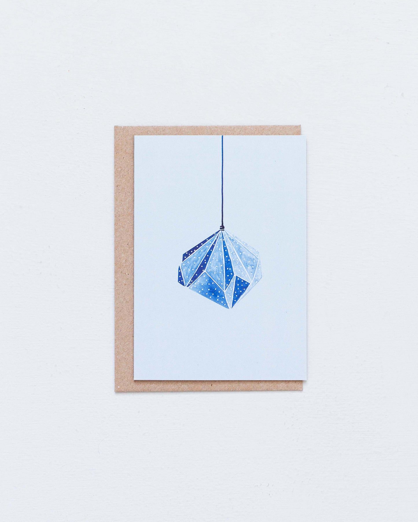 ORIGAMI ORNAMENT - Blue