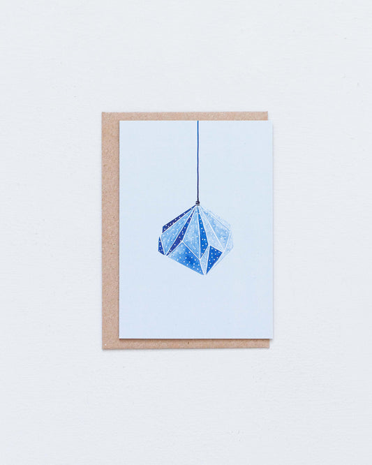 ORIGAMI ORNAMENT - Blue