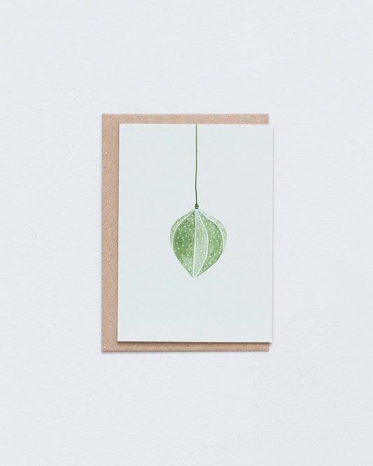 ORIGAMI ORNAMENT - Green