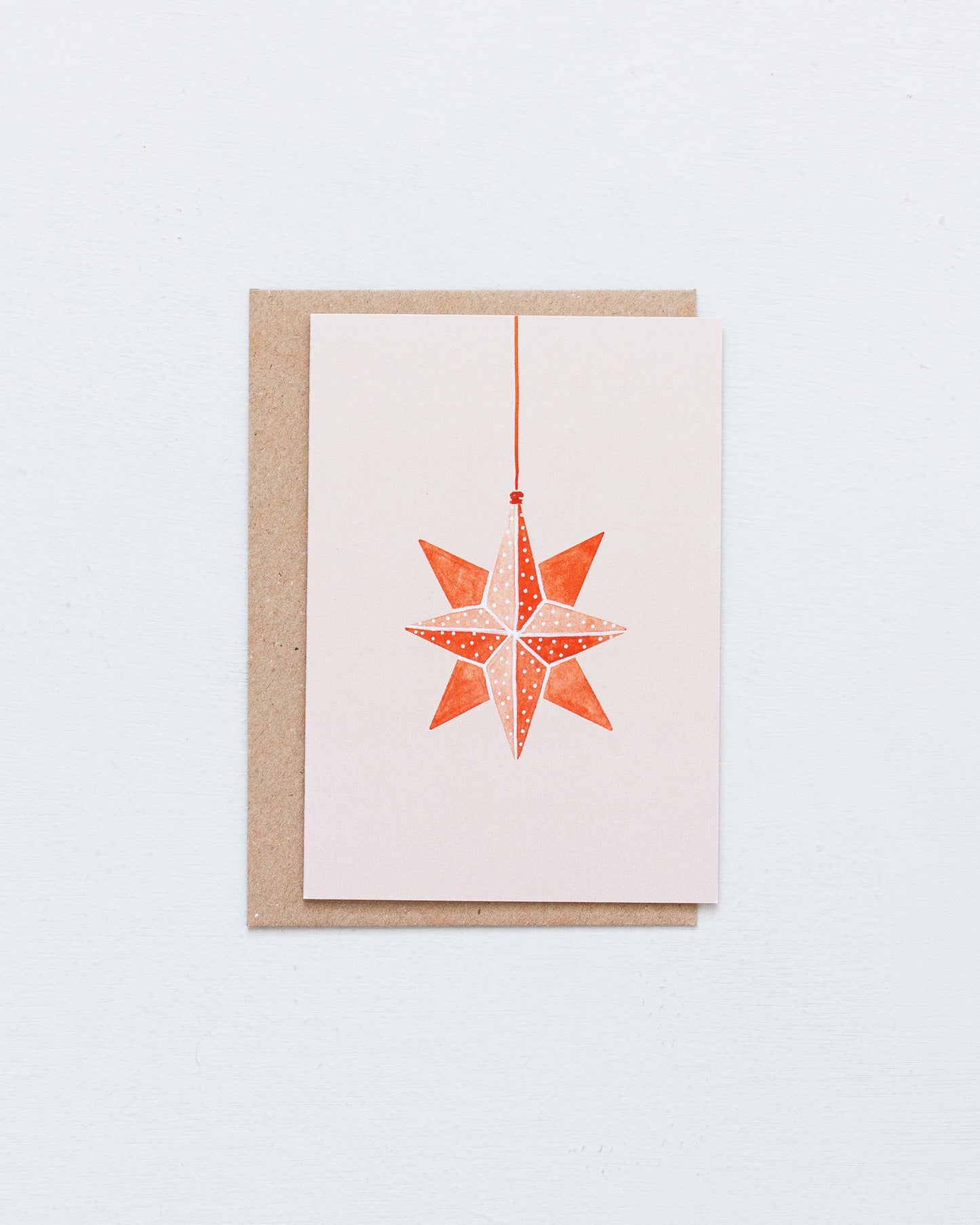 ORIGAMI ORNAMENT - Red