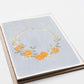 ORANGES HOLIDAY WREATH - Original Painting/Card