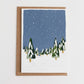 SNOWY FOREST - Original Painting/Card
