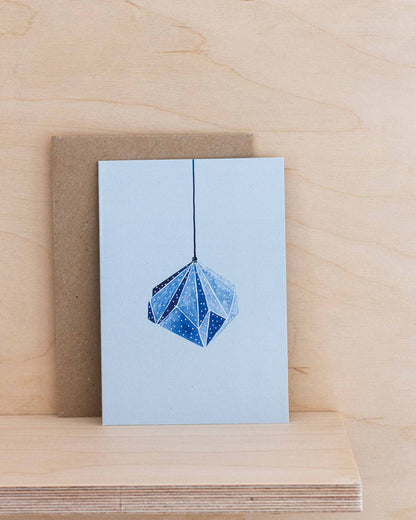 ORIGAMI ORNAMENT - Blue