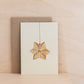 ORIGAMI ORNAMENT - Ochre