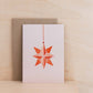 ORIGAMI ORNAMENT - Red