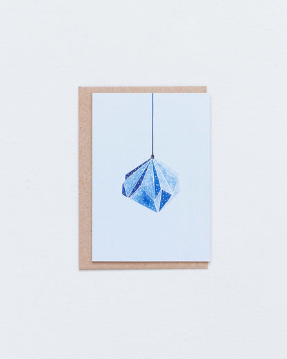 ORIGAMI ORNAMENT - Blue