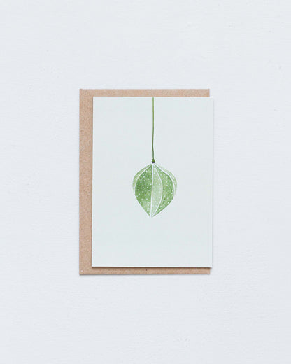 ORIGAMI ORNAMENT - Green