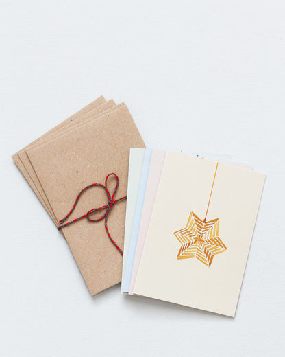 ORIGAMI ORNAMENTS - HOLIDAY CARDS