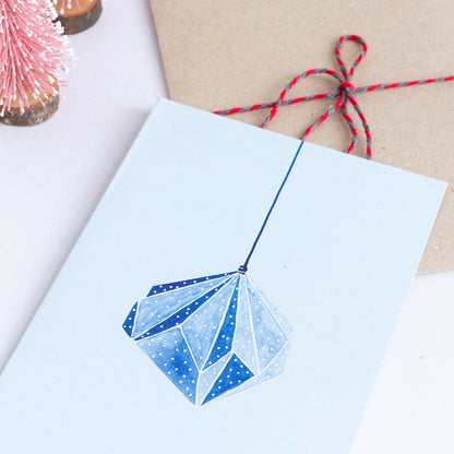 ORIGAMI ORNAMENT - Blue