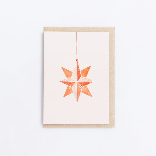 ORIGAMI ORNAMENT - Red