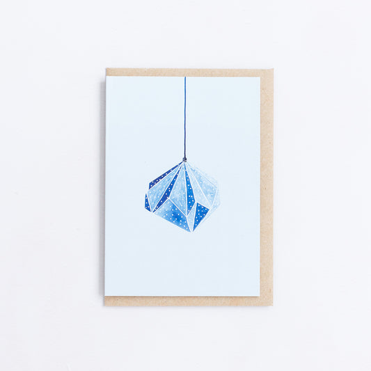 ORIGAMI ORNAMENT - Blue