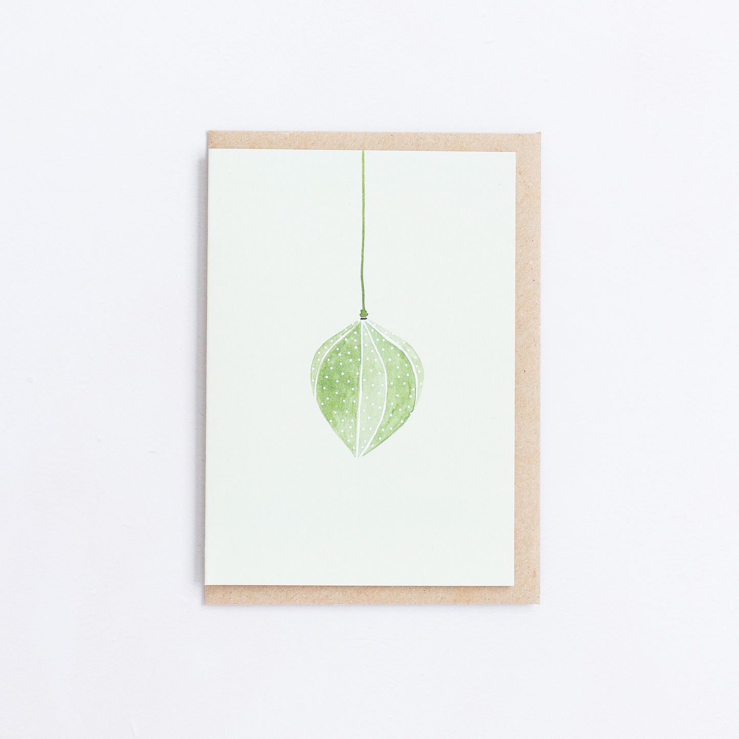 ORIGAMI ORNAMENT - Green