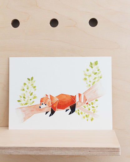 ORIGAMI RED PANDA