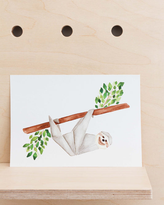 ORIGAMI SLOTH