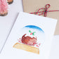 SNOW GLOBES - FESTIVE FOOD HOLIDAY CARDS