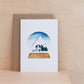 SNOW GLOBE - SCANDINAVIAN HOUSE