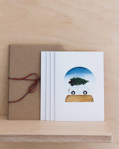 SNOW GLOBES - HOLIDAY CARDS