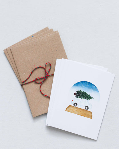 SNOW GLOBES - HOLIDAY CARDS