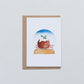 SNOW GLOBE - CHRISTMAS PUDDING