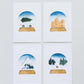 SNOW GLOBES - HOLIDAY CARDS