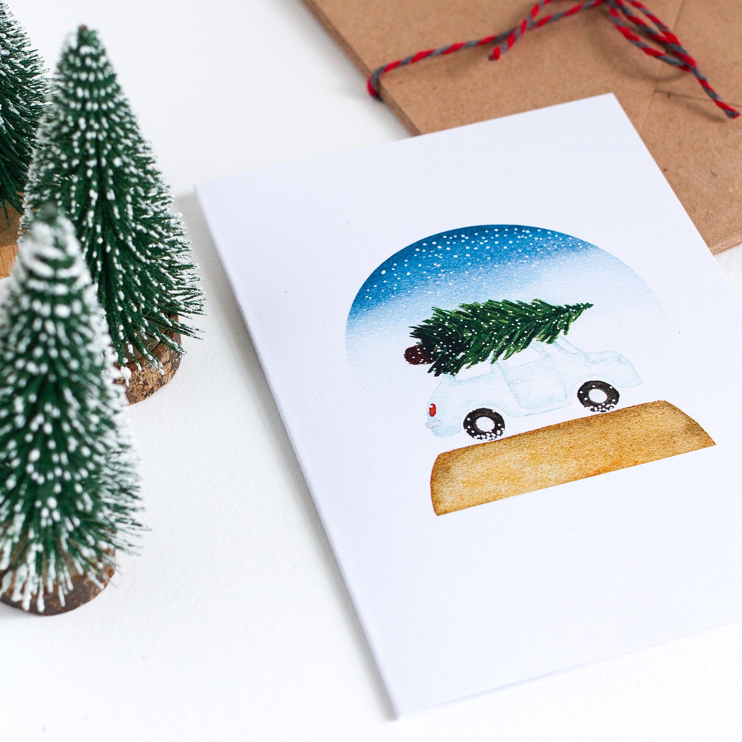 SNOW GLOBES - HOLIDAY CARDS