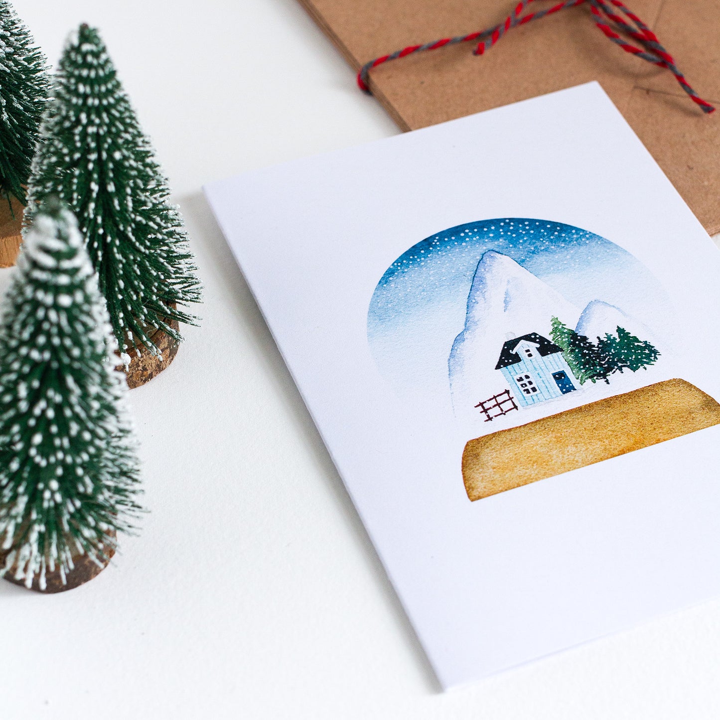 SNOW GLOBES - HOLIDAY CARDS